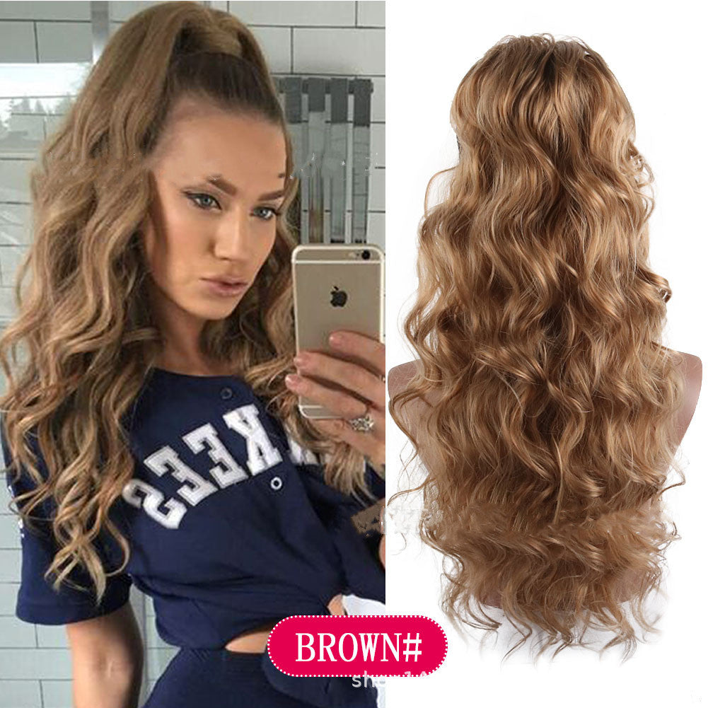 Drawstring Ponytail Wig - 24 Inch Heat Resistant