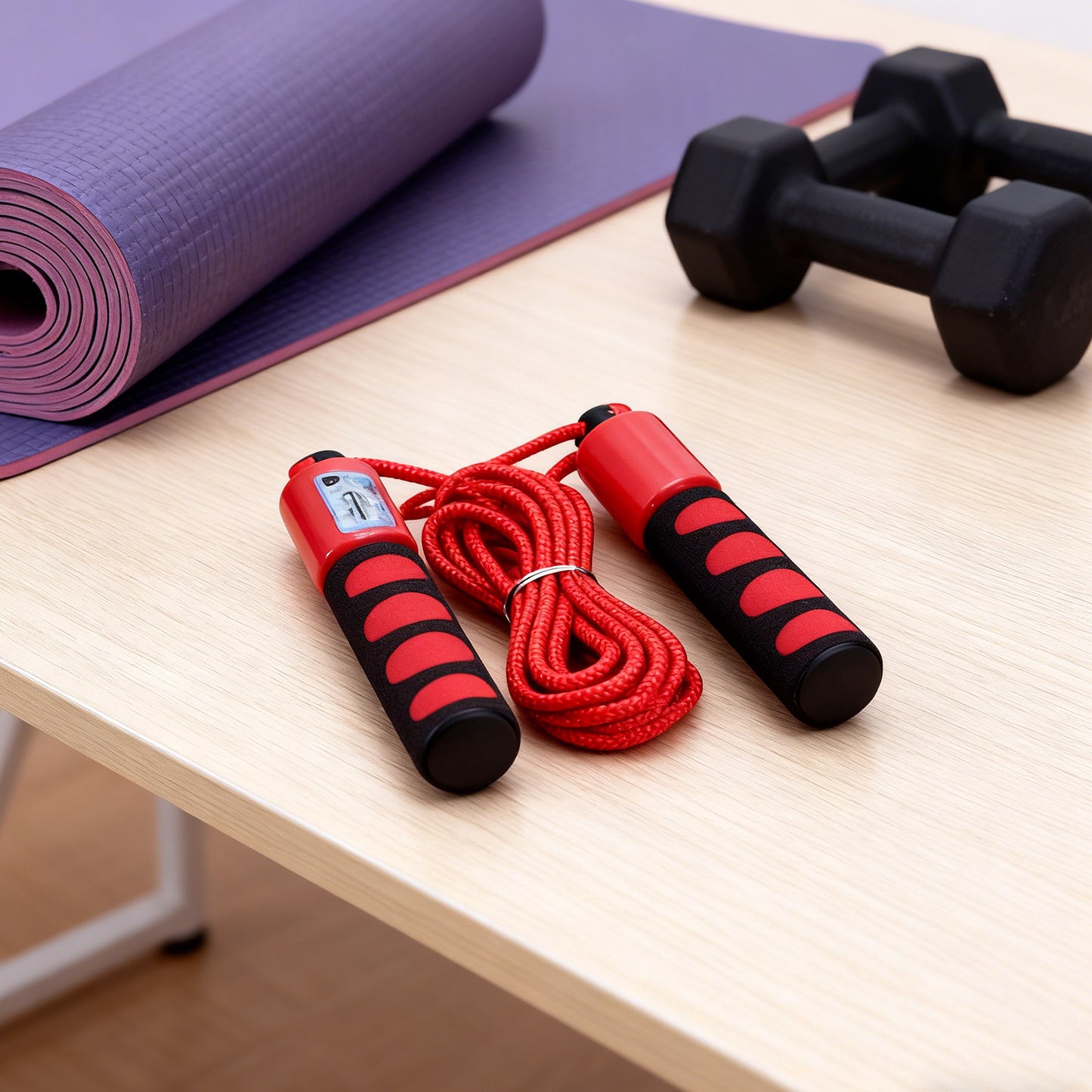 Rope with Counter for Fitness Training - Multiple Colors