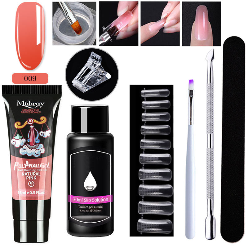 Nail Art Resin Extender Kit - 12 Colors
