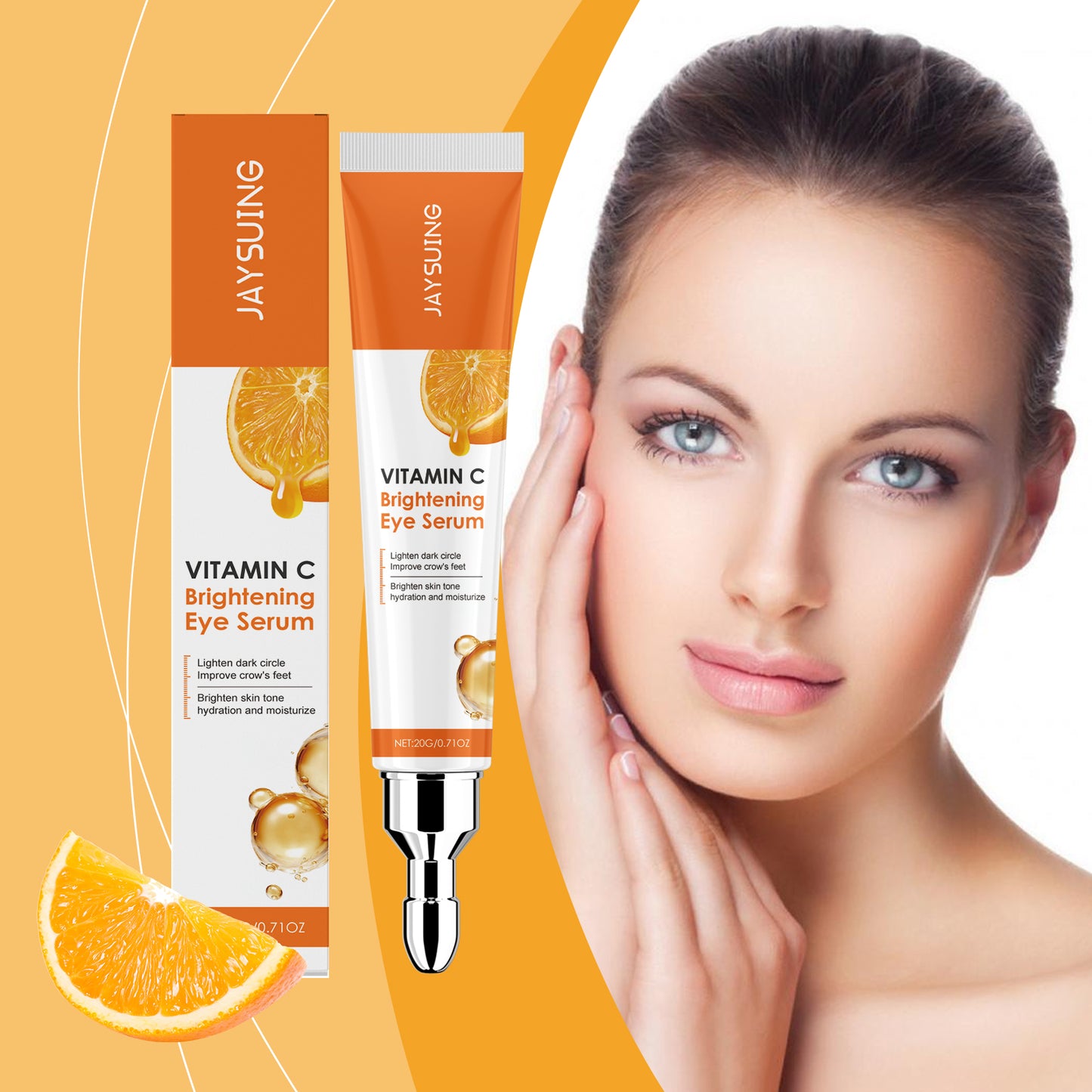 Vitamin C Eye Cream for Dark Circles & Hydration - 20g