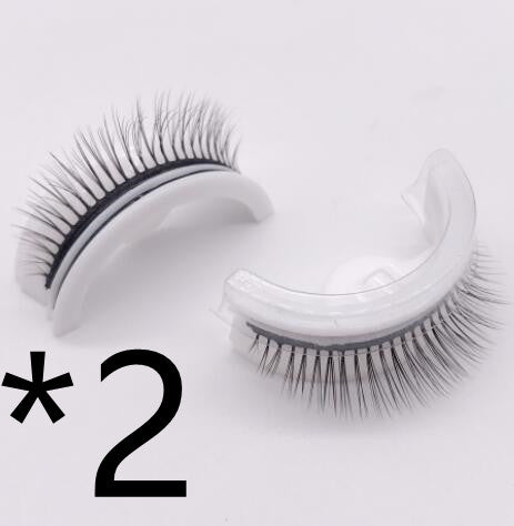 Self Adhesive False Eyelashes Reusable No Glue Natural & Long Styles