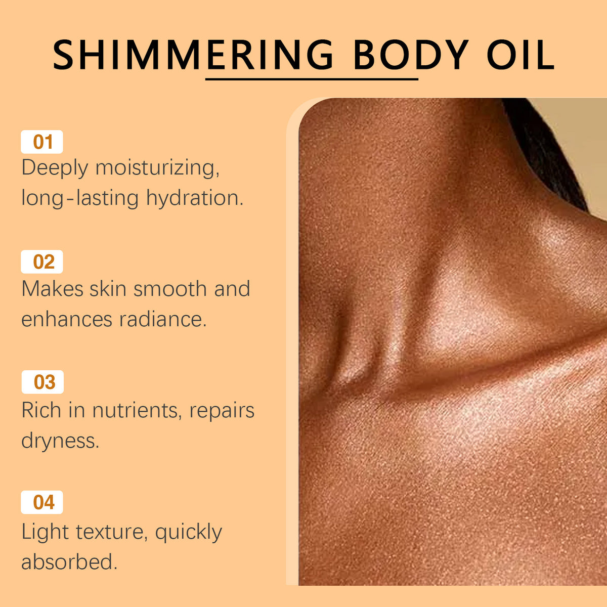 Moisturizing Body Oil 100ml - Jojoba & Vitamin E