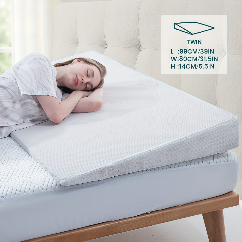 Wedge Bed Pillow for Acid Reflux & Snoring Relief - Multiple Sizes