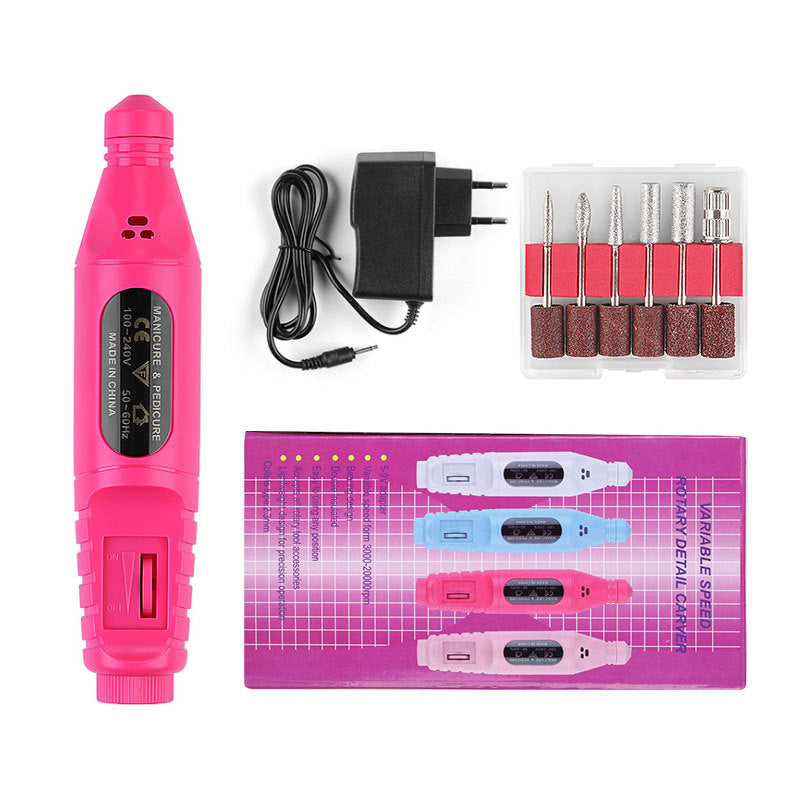 Portable USB Nail Polisher Machine - 20000 Speed