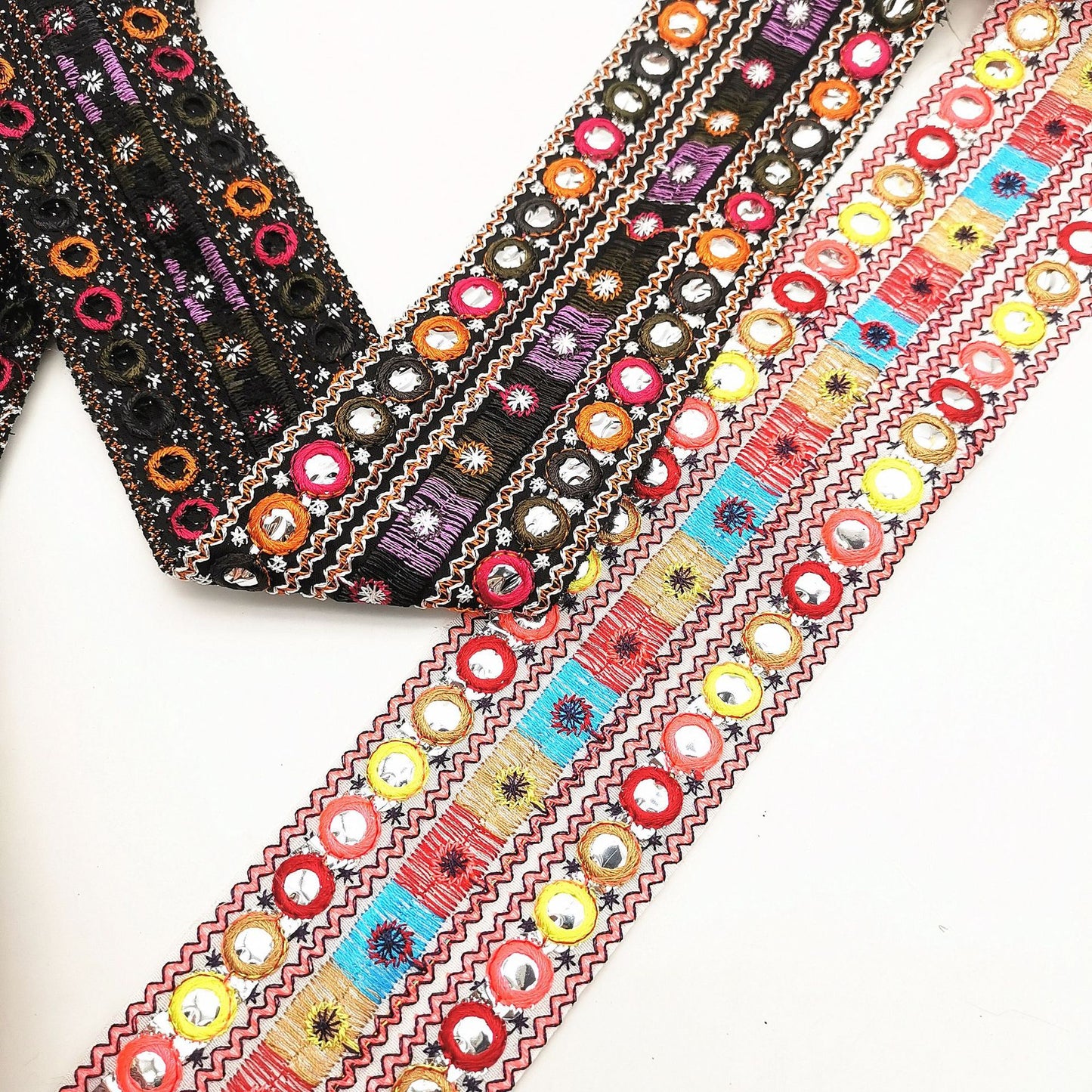 Embroidery Lace Ribbon for Clothing DIY Crafts Ethnic Style Accessories