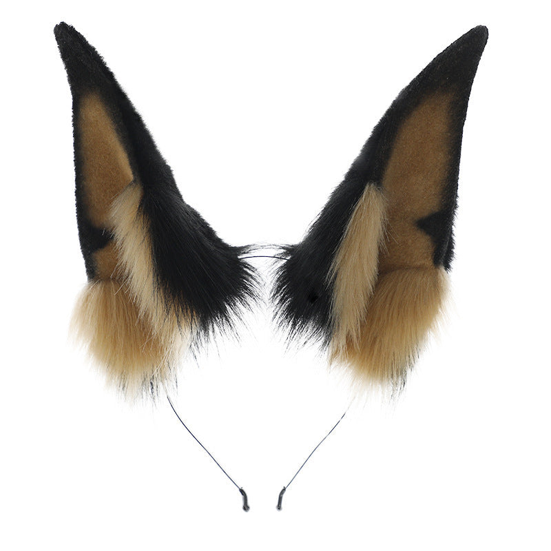 Mr. Dobbin Dog Ear Headband - Adjustable Wool Headpiece