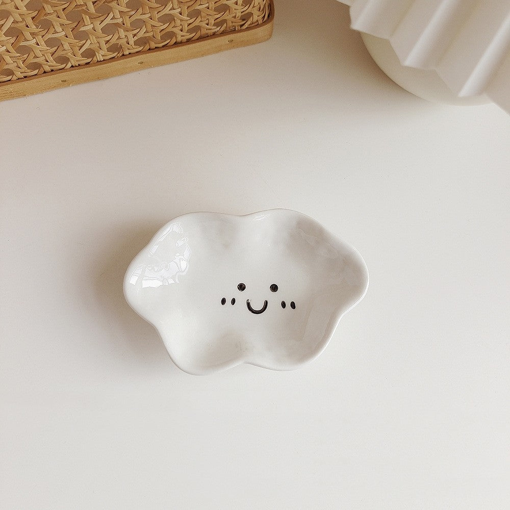Mini Ceramic Dish Set - Japanese Style Assorted Patterns for Kitchen & Dining