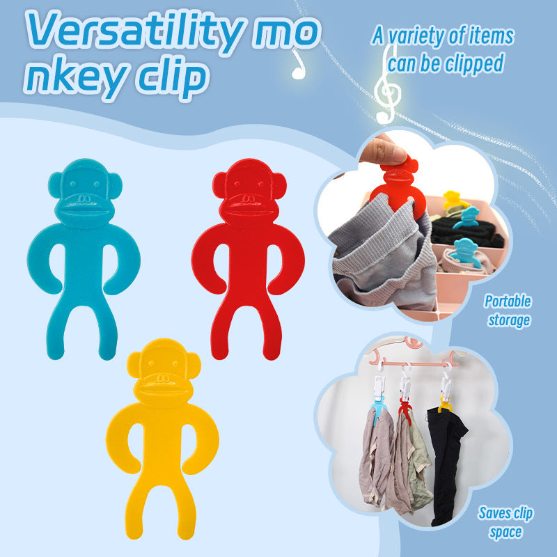 Anti-Winding Socks Clips - Machine Washable Sock Storage Clips for Laundry, 5 or 10 Pack