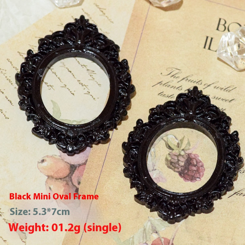 Dark Element Specimen Decorative Picture Frame for Jewelry and Photography Backdrop