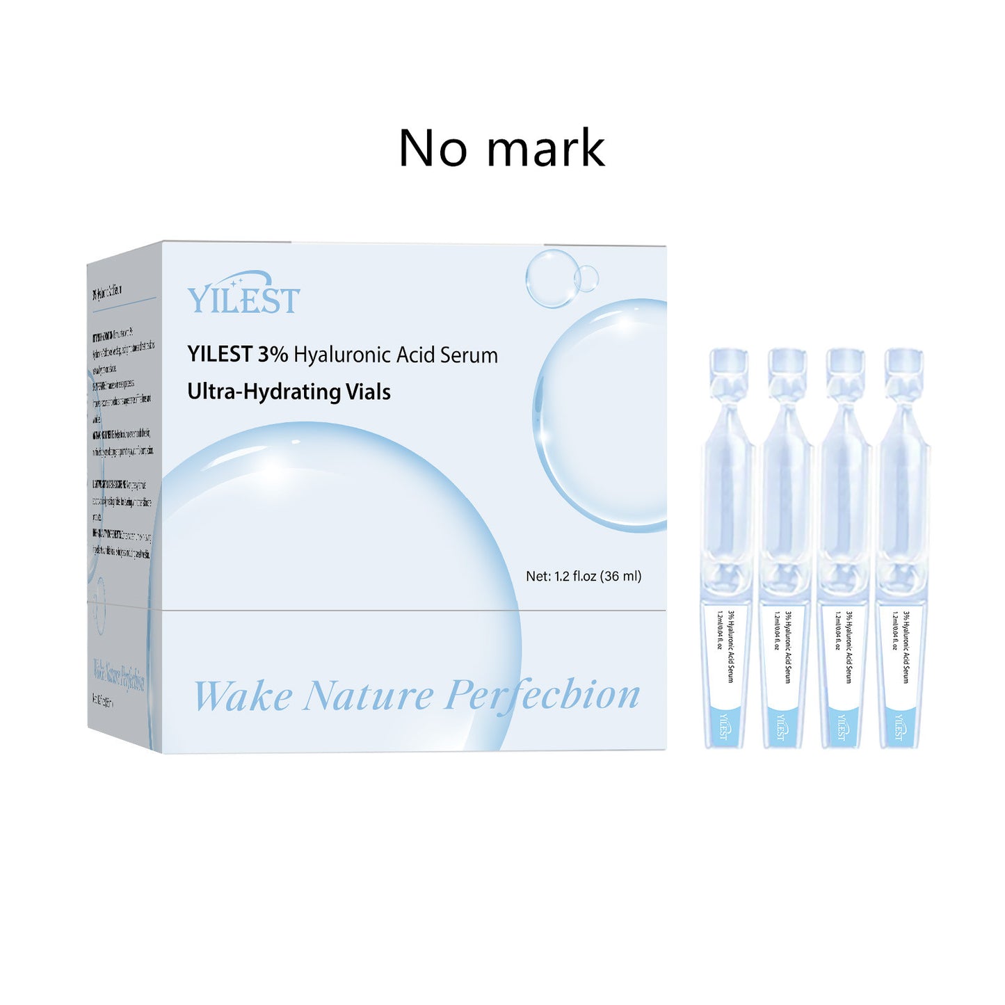 Hyaluronic Acid Face Serum Pack - Moisturizing Anti-Aging Pore Care