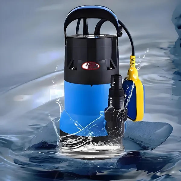 400W Submersible Water Pump for Garden and Basement Drainage - 6000L/h