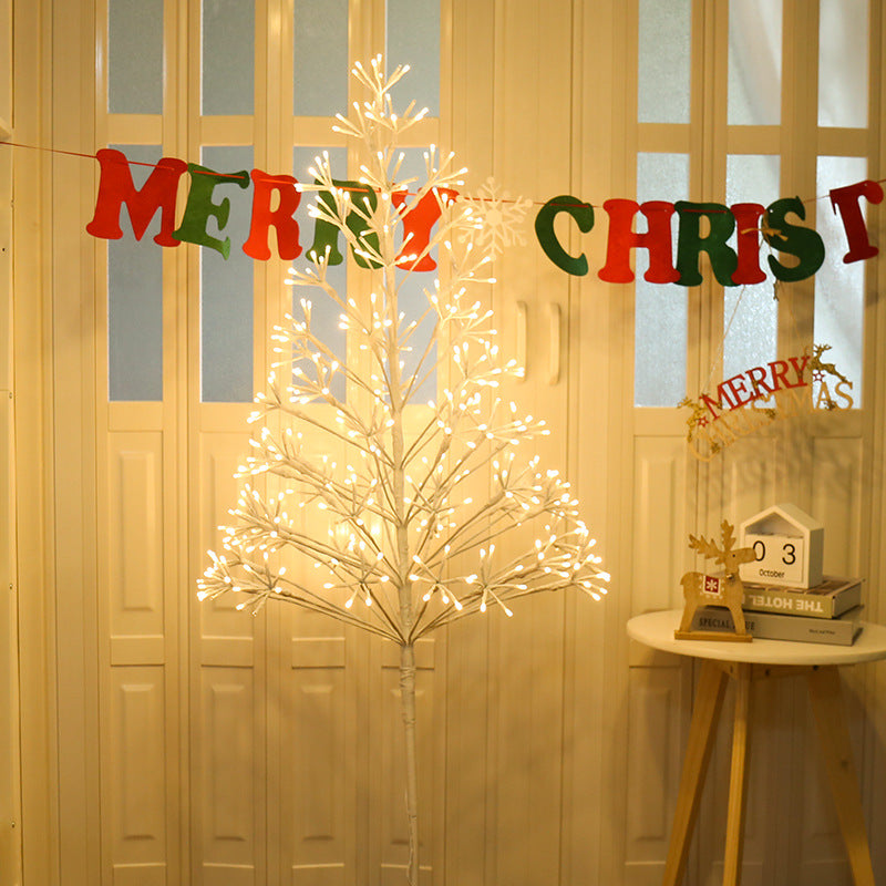 Colorful Glowing LED Ball Tree Lamp - USB Powered Party & Xmas Decor