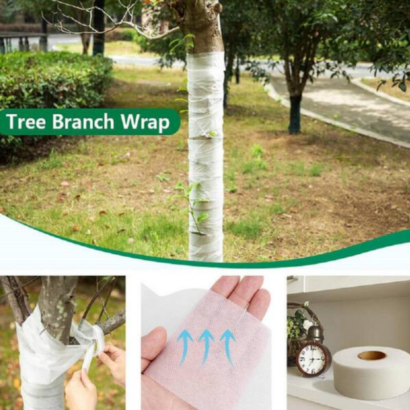 Tree Protector Wraps White Garden Tree Bandages 0.08x35m or 100m