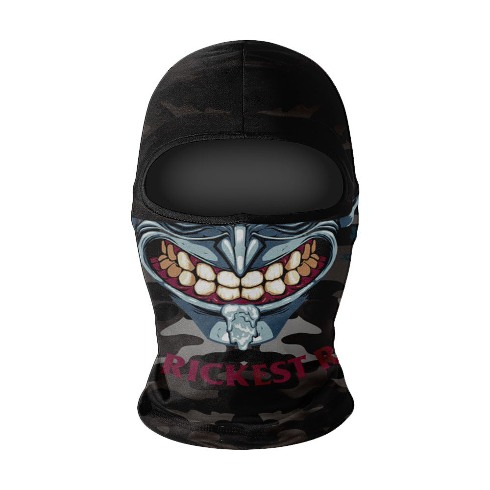 Outdoor Sun Protection Face Cover - Breathable Ice Silk