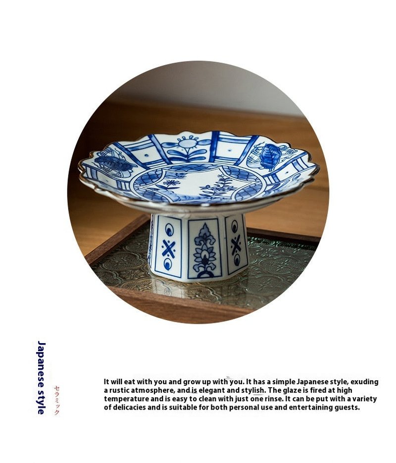 Retro Ceramic Serving Bowl - Modern Simple Style, Multiple Colors