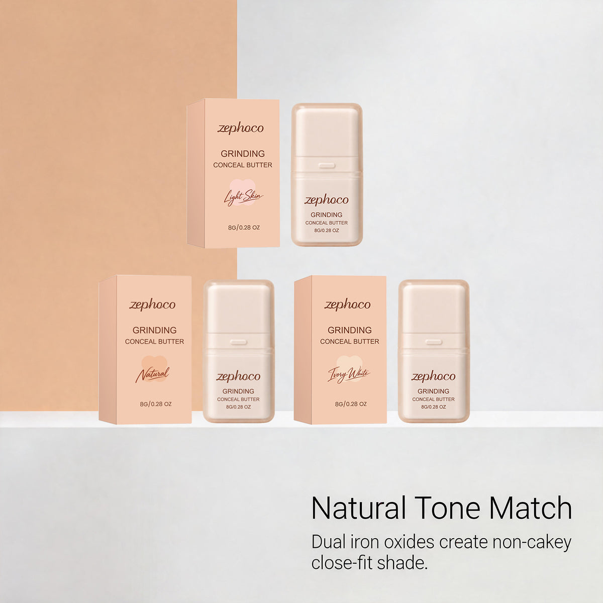 Smooth Hydrating Concealer – Natural Finish, 8g