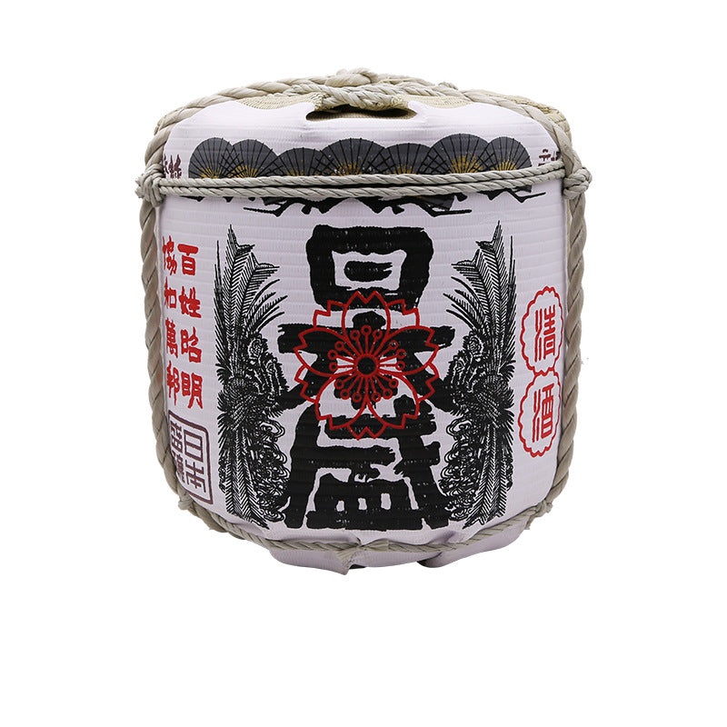 Japanese Decorative Wine Bottle Barrels for Restaurants & Home Decor