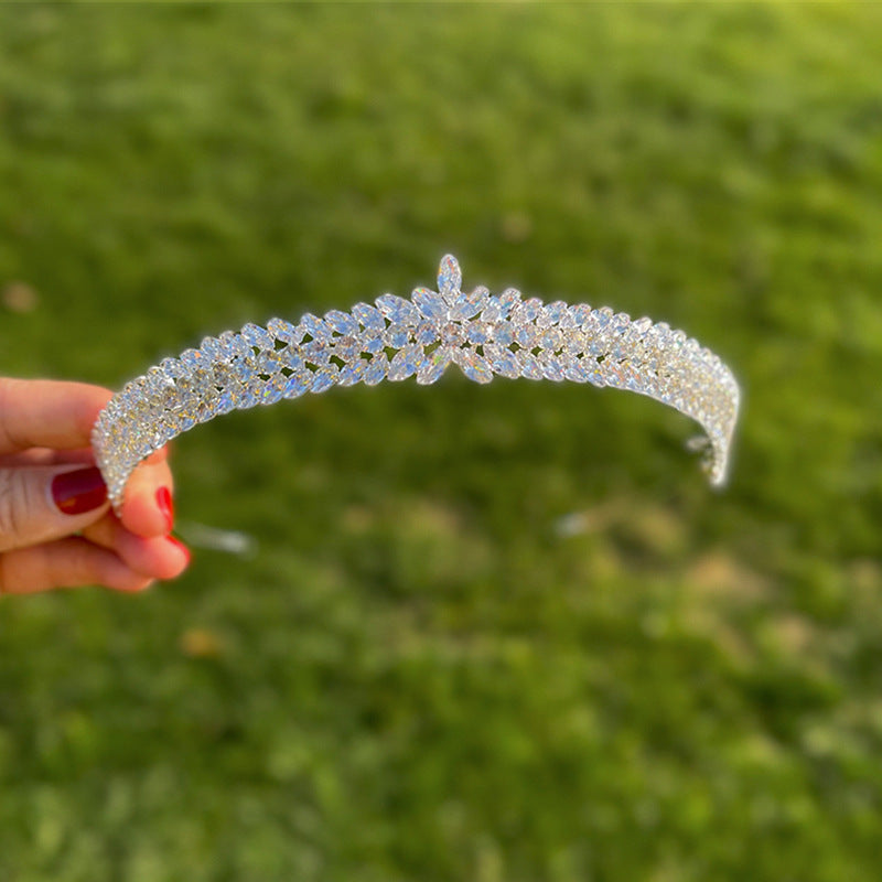 Zircon Crown Bridal Headdress