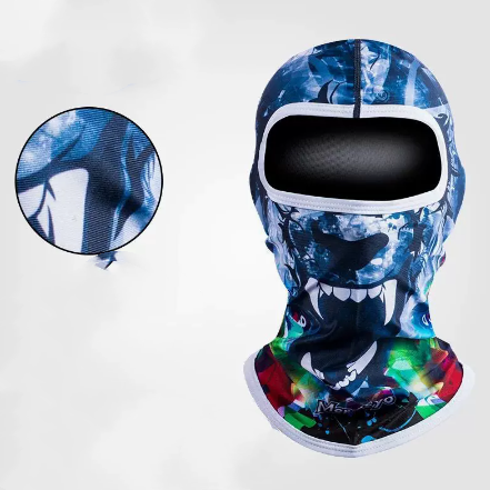 Ice Silk Head Cover Men’s Sunscreen Mask Outdoor Sport Face Mask
