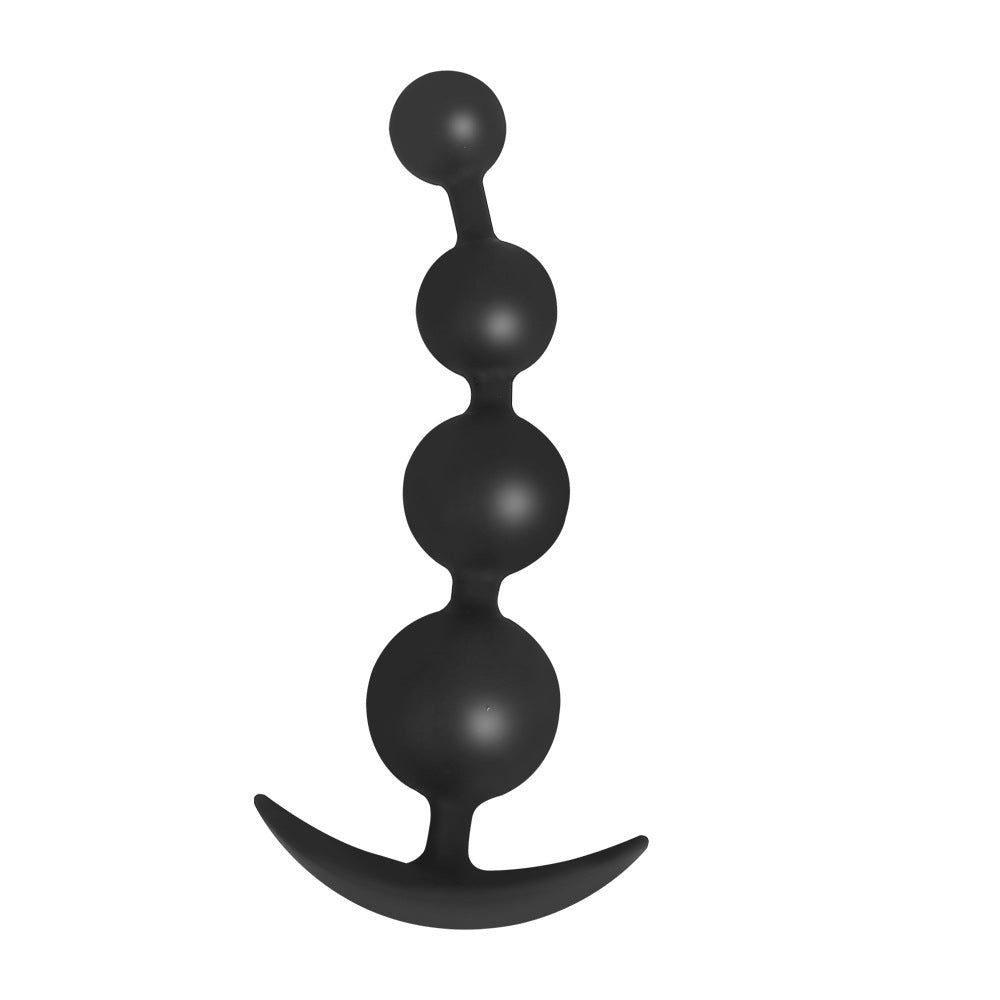 Silicone Bead Butt Plug Water Drop - Adult Wellness Sex Toy