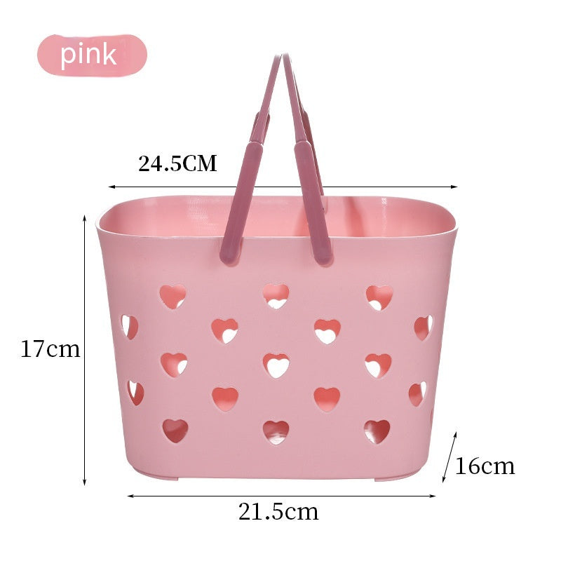 Modern Bathroom Storage Basket for Home Organization - Multi Color