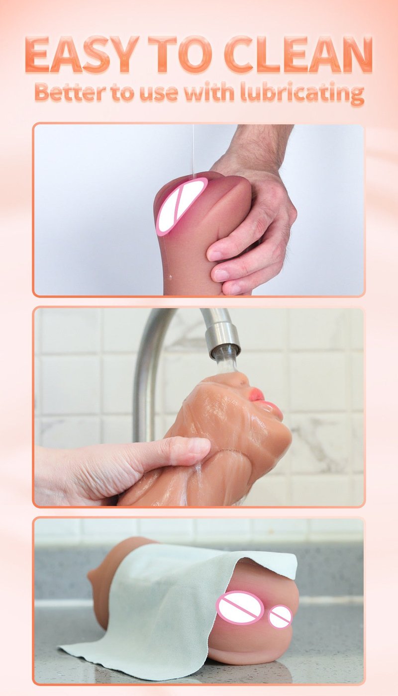 Male Airplane Bottle with Nose Toy - Skin Color, Adult Wellness