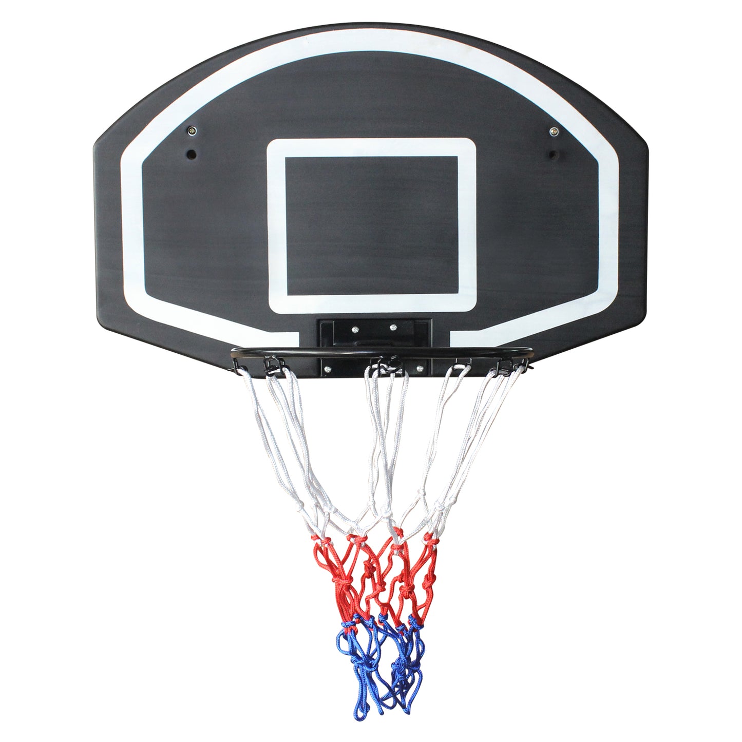 Wall-Mounted Basketball Hoop - 28.5 x 18 Inches, Shatterproof, Folding, Durable All-Weather
