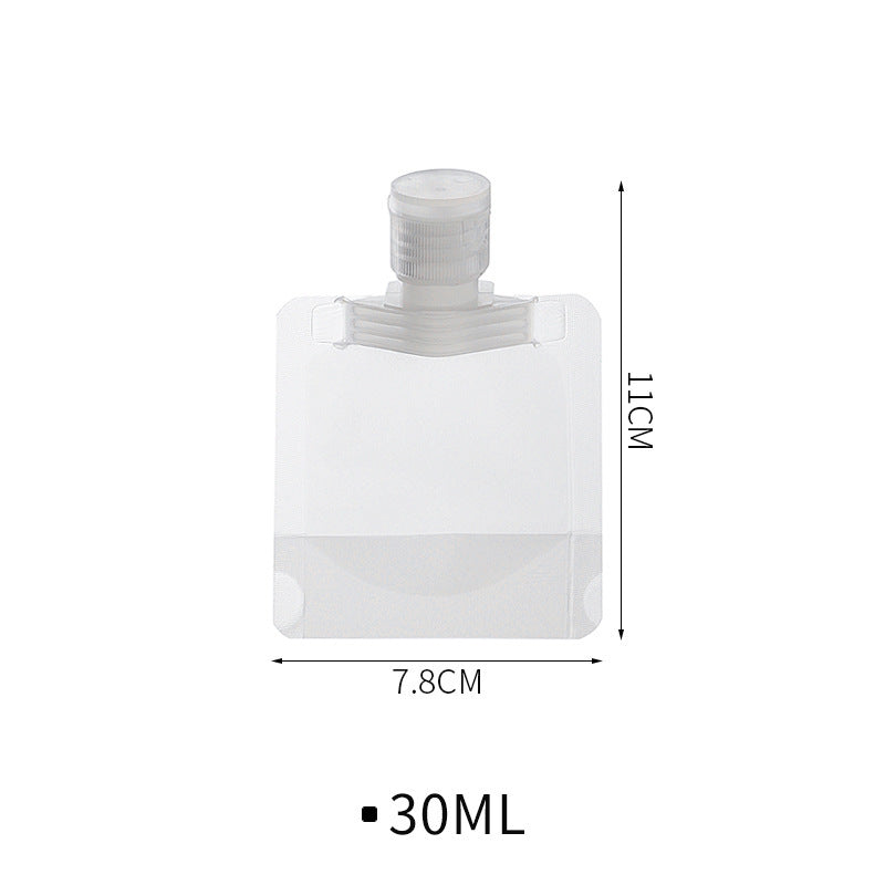 Disposable Travel Skincare Subpackaging Bags - 30ML, 50ML, 100ML