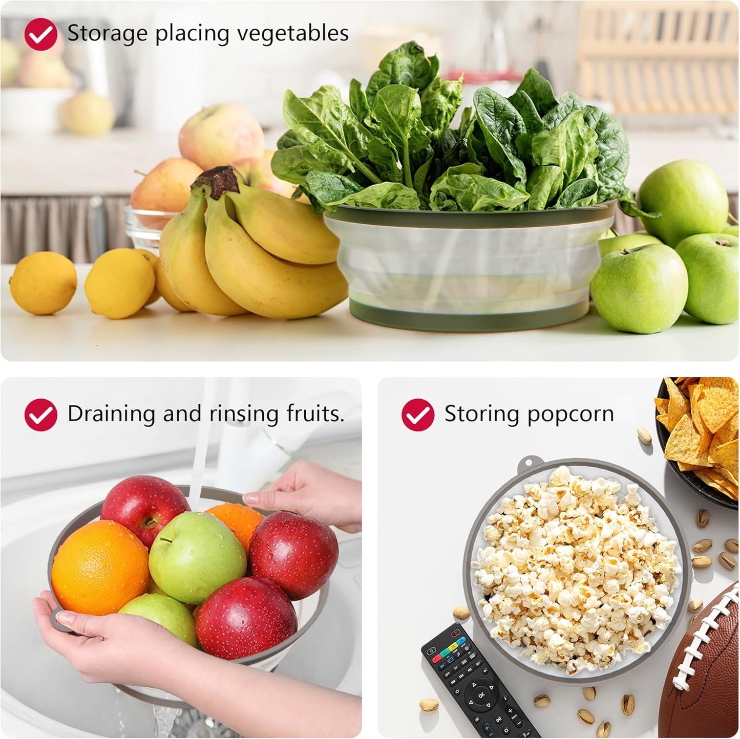 Microwave Splatter Cover Vented Food Guard with Hook Hole - Kitchen Gadget
