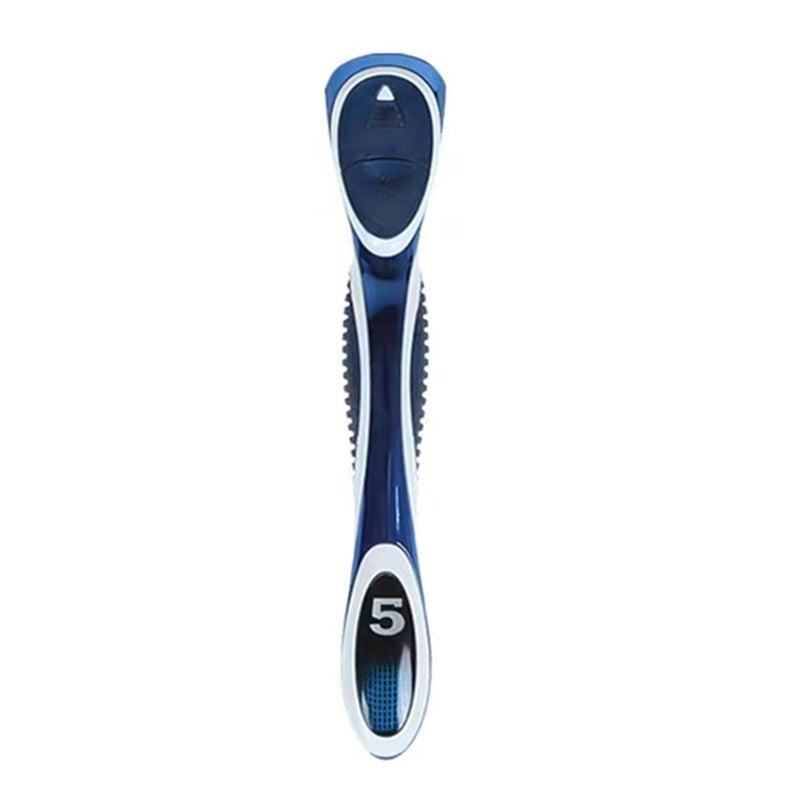 5-Layer Manual Shaver with Interchangeable Heads
