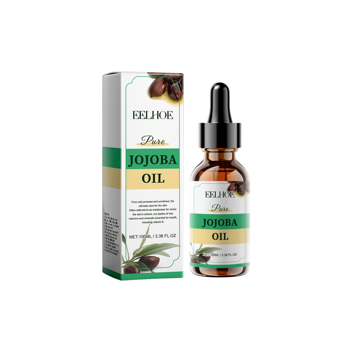Organic Jojoba Oil 100ml Firming Moisturizing Facial Serum