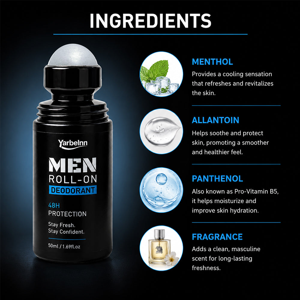Men's Roll-On Deodorant - Daily Freshness