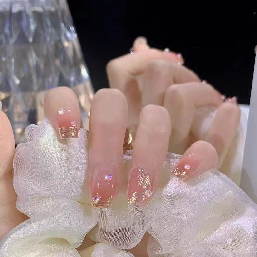 Fake Nail Stickers with Armor Classic Nail Tips for Nail Art and Manicure