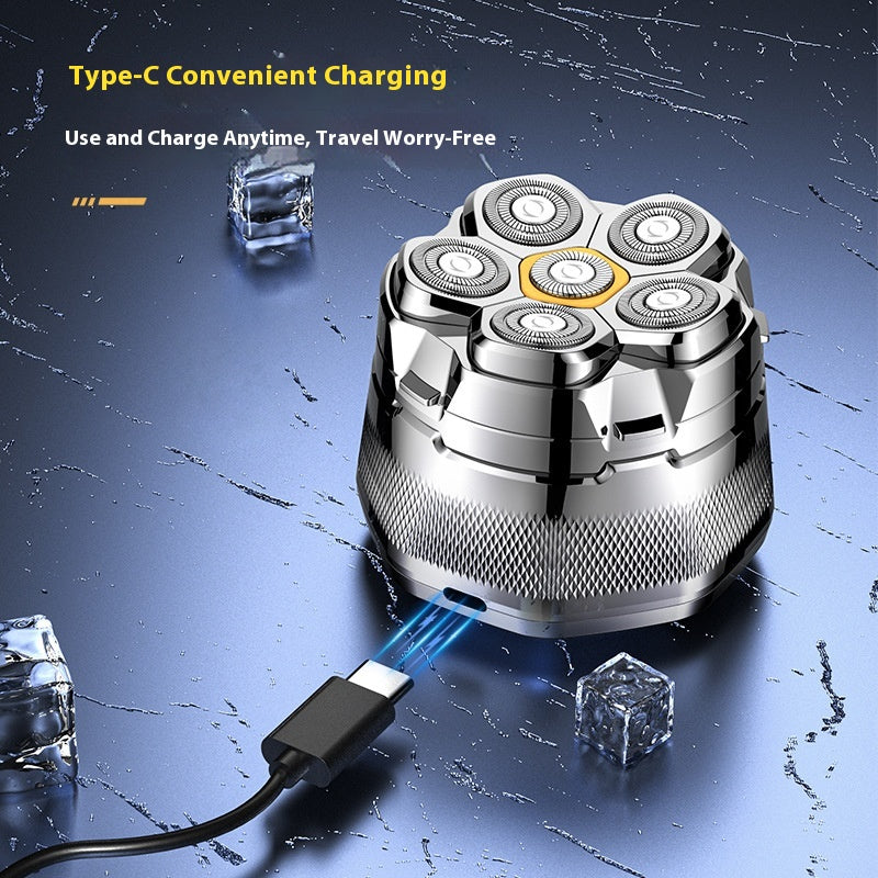 6D Magnetic Hair Clipper with USB Charging