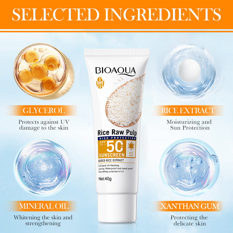 Rice Sunscreen SPF50 PA 40g