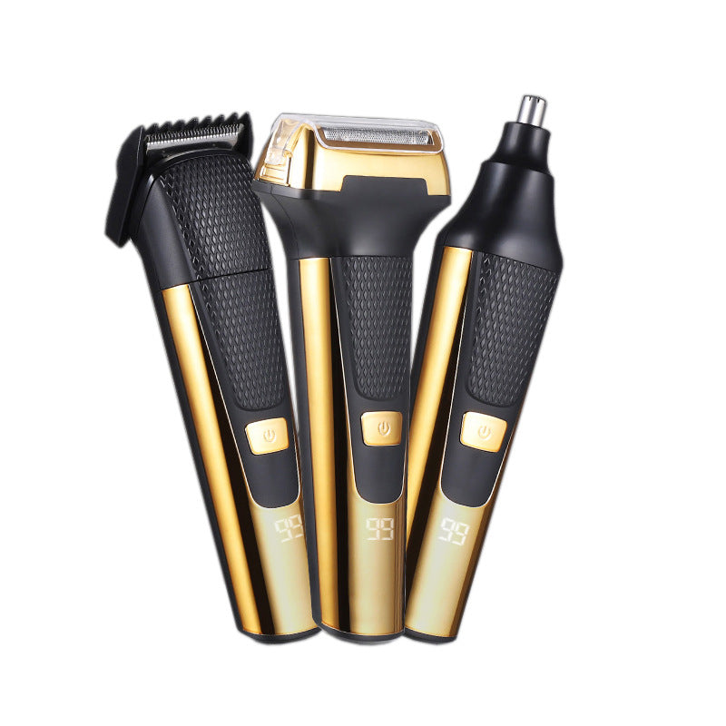 Multifunctional Electric Shaver with Nose Hair Trimmer