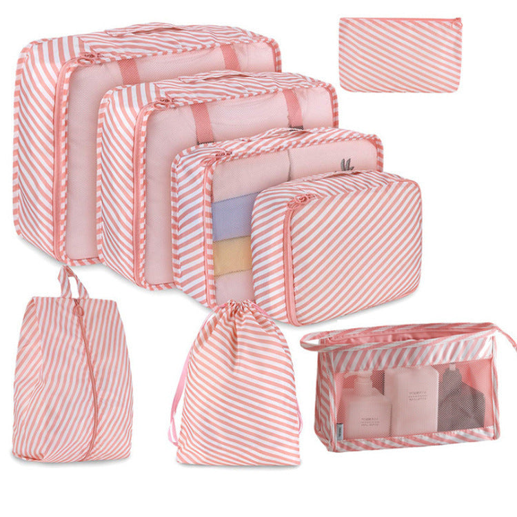 8-Pack Travel Storage Bags Set for Organization and Packing