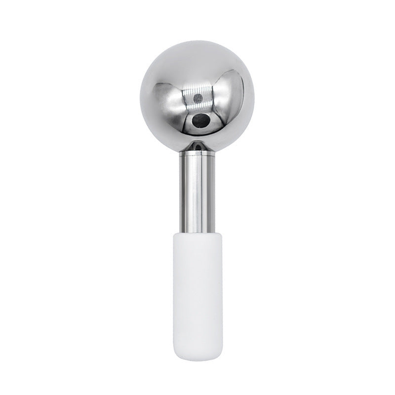 Ice Facial Massage Roller Stainless Steel Cryo Stick for Skin Cooling and Lifting