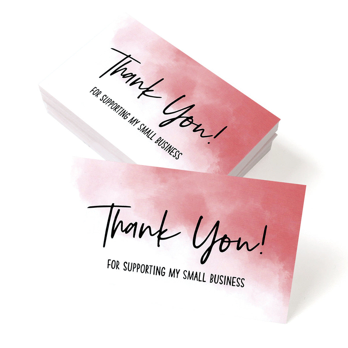 Thank You Greeting Cards Set for Weddings Parties & Holidays - 50 Pack