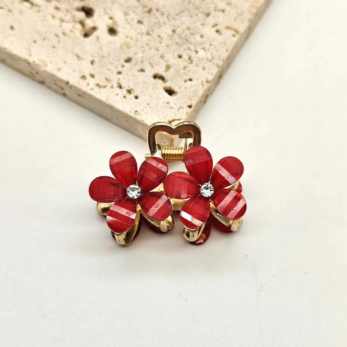 Mini Flower Hair Accessories Set for Women - Colorful Hair Pins & Clips