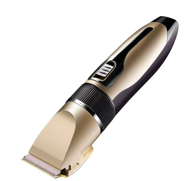 Professional Cordless Hair Clipper Kit - Waterproof Ceramic - Gold