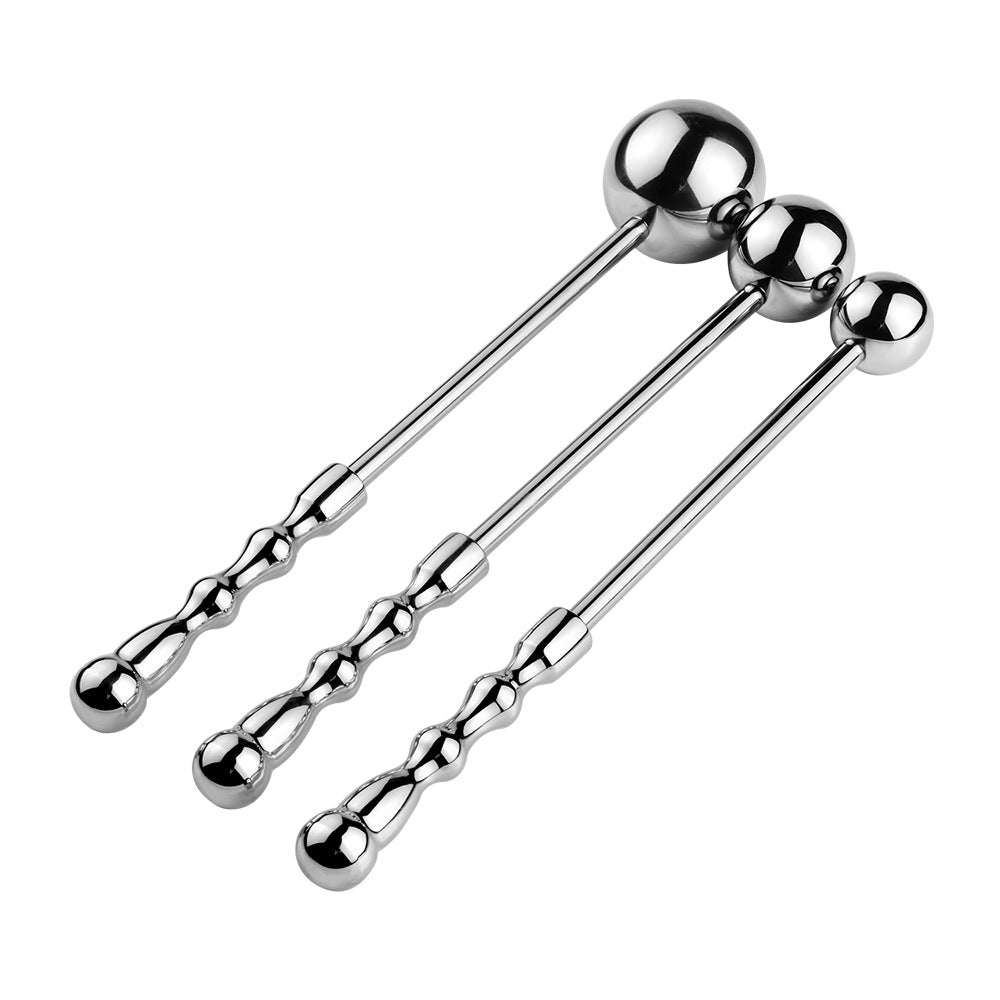 Stainless Steel Anal Plug Hand Tapping Set for Adults - Multiple Styles
