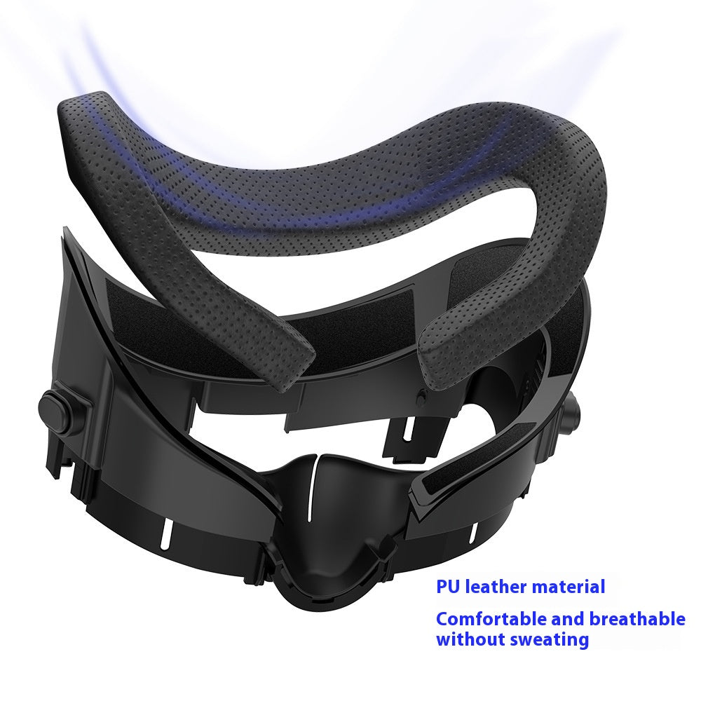 Black PU Replacement Mask - Adjustable Fit