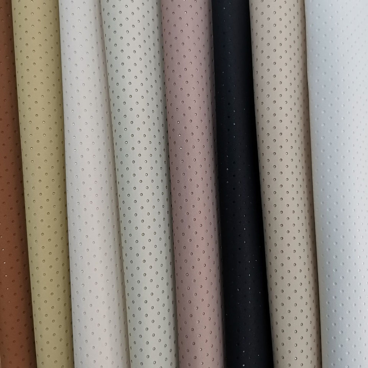 Breathable Artificial Leather for Car Seats - PU Faux Leather Fabric