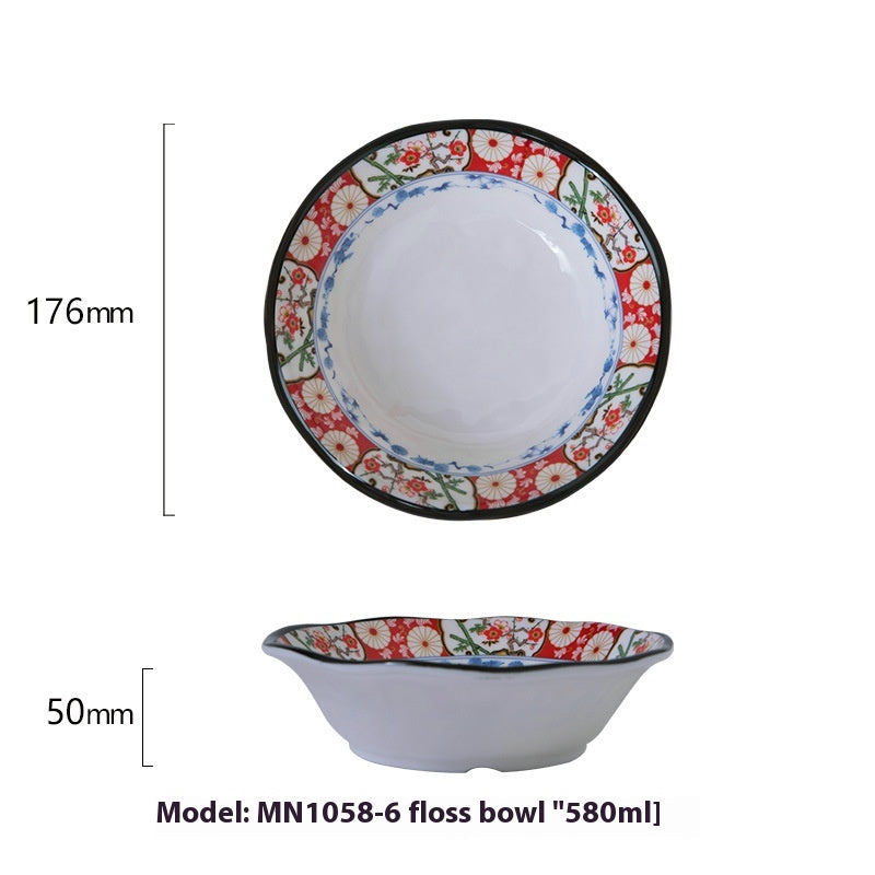 Japanese Cow-Shaped Porcelain Bowl Set for Kitchen & Dining