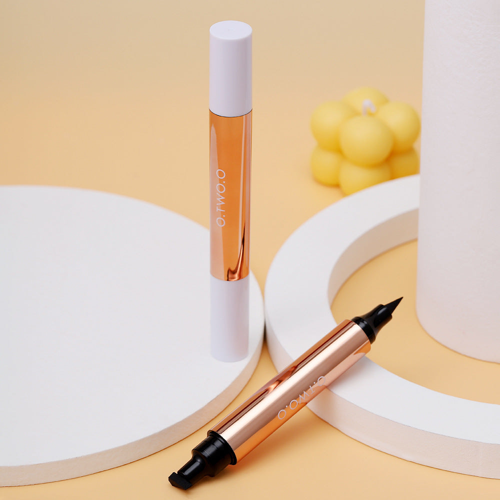 Waterproof Long-Lasting Black Eyeliner - No Smudging, Sweat-Proof Makeup