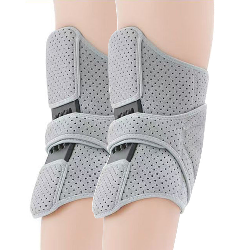 Knee Support Brace for Adults – Gray with Straps