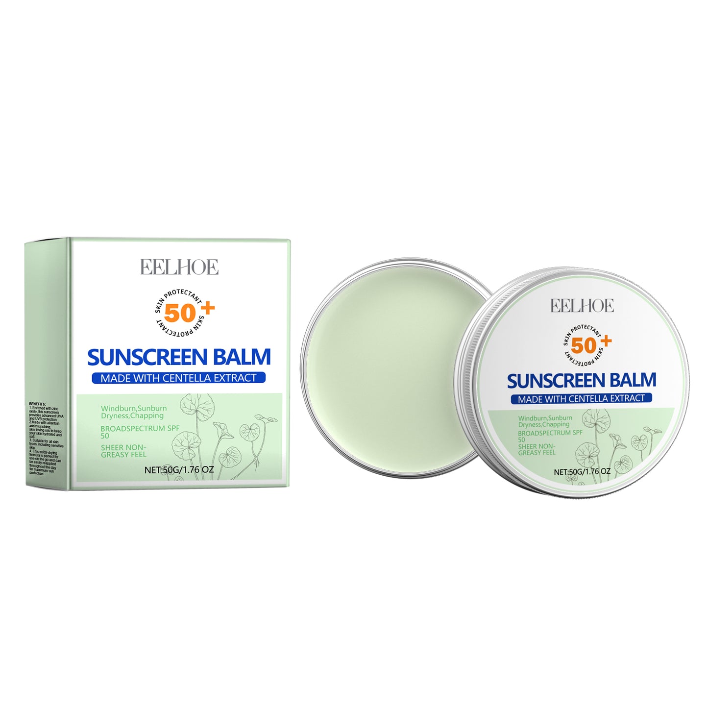 Centella Sunscreen Moisturizer - Lightweight UV Protection Cream