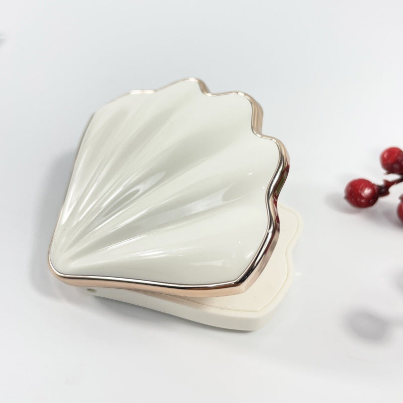 Shell-Shaped Monochrome Highlight & Contour Makeup Palette - Multiple Colors