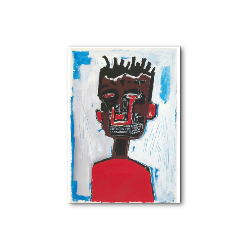 Abstract Graffiti Frameless Canvas Wall Art - Multiple Sizes & Styles